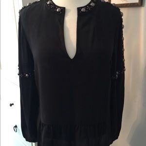 NWOT Tory Burch 100% silk blouse